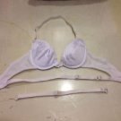 Push Up Bra 32A Adjustable Straps Multi Way Straps White