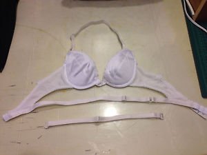Push Up Bra 32A Adjustable Straps Multi Way Straps White