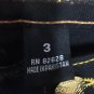 South Pole Jeans Stretch Black Size 3 Boot Cut Fit Brand New Priority Shipping