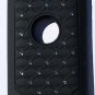 iPod Touch 4th Gen Black Bling Case Ipod 4 Rhinestone