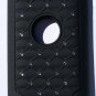 iPod Touch 4th Gen Black Bling Case Ipod 4 Rhinestone