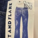 Canyon River Blues Size 5 Reg Fit & Flare Cut Fit Brand New Priority Shipping