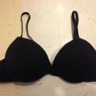 Fruit of The Loom Padded Push Up Bra 34A Black
