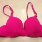 Add A Cup Size Push Up Padded Bra 30A Pink