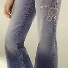 l.e.i. Girls Jeans Lowrise Flare Size 16 Regular Brand New Priority Shipping
