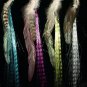 7 pieces Grizzly Feather look Hair Extensions Strand w/clip