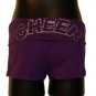 Rhinestone Cheer Print Yoga Shorts Hot Spanks Hipster Booty Gym AS-AL