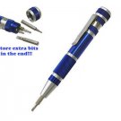 9-in-1 Pocket Micro Precision Screwdriver TORX T5-8 Phillips #1&2 Slotted 2&3mm