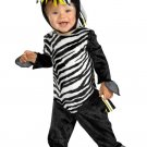 ZANY ZEBRA COSTUMES 12-18 MONTHS