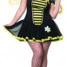 Plus Size Women Daisy Bumble Bee Outfit Fancy Dress Sexy Costume,Leg Avenue,2XL