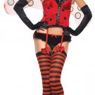 Leg Avenue Compleate Polyester SWEETHEART BUG SEXY 4PC XS COSTUME Halloween Party ,MEDIUM/LARGE
