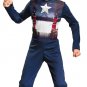 Captain America  Retro Basic Boy Costume,Disguies 7-8