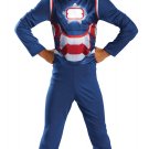 Iron Patrrot Jumsuit compleate Child Basic Costume Disguise 7-8 Iron Patrrot Jumsuit compleate Child Basic Costume Disguise 7-8