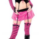 Playboy Hipster Witch Pink Women Complete Costumes Medium