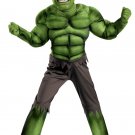 Mavel Hulk Avengers Classic Child Costume Size 10-12