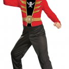Super Megaforrce Red Ranger Child Complete polyester Costume Size 7-8