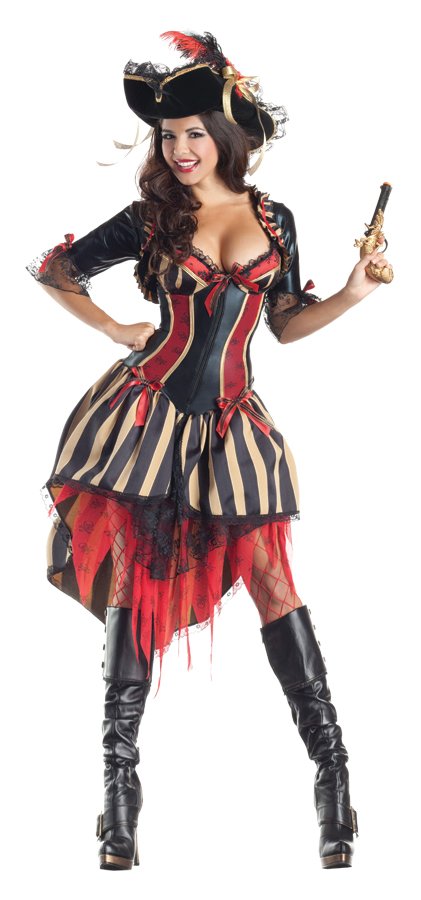 Pirate Costume Adult Body Shaper Sexy Pirate Costume ideas Halloween Costumes,Large