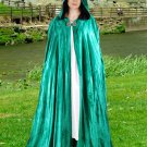 High Quality Deluxe Jade Cloak Midnight Fantasy Medieval Renaissance Costume
