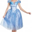 Disney Princess New Cinderella Movie Dress Deluxe Costume Large size 10-12