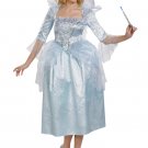 Disney Princess New FAIRY GODMOTHER ADULT Movie Dress Deluxe Costume Medium  size 8-10