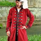 Deluxe Captain Benjamin Coat Pirate Adult Halloween Men XXLarge