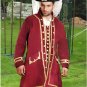 Deluxe Captain Easton Coat Pirate Adult Halloween Men XX-Large