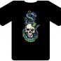 High Quality Pirate T-shirt cotton Black X-Large