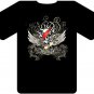 High Quality Pirate T-shirt cotton Black X-Large