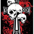 High Quality Pirate T-shirt cotton Black Large