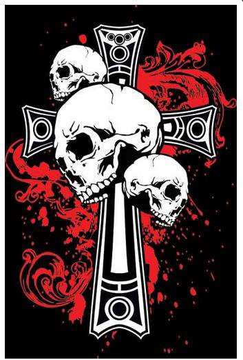 High Quality Pirate T-shirt cotton Black Small