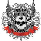 High Quality Pirate T-shirt cotton White Large