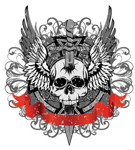 High Quality Pirate T-shirt cotton white Small