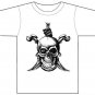 High Quality Pirate T-shirt cotton white Medium