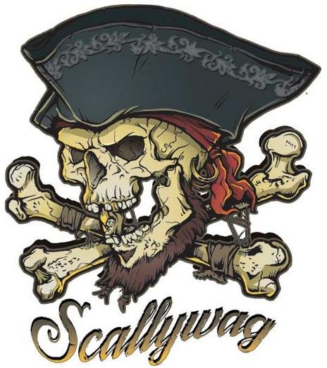 High Quality Pirate T-shirt cotton White Large