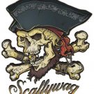 High Quality Pirate T-shirt cotton White Large