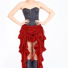 Steampunk Show Girl Skirt Costume Halloween Women Costume X-Large High Quality