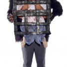 High Quality Marcot Costume GORILLA WITH CAGE Unisex Costumes ADULT Halloween Costumes One Size