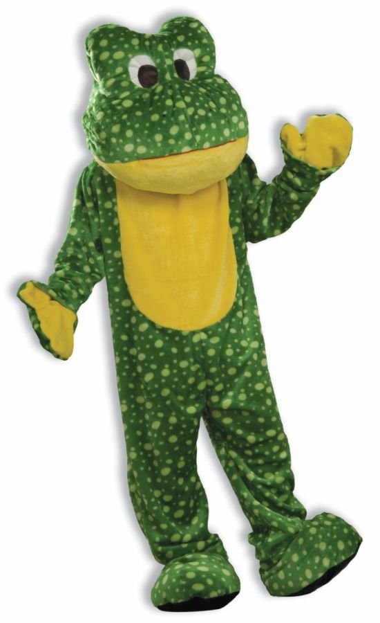 High Quality Marcot Costume PLUSH FROG MASCOT Unisex Costumes ADULT Halloween Costumes One Size