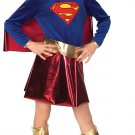 Deluxe SUPERGIRL CHILD Costume Girl Complete Costume small