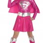 Deluxe SUPERGIRL PINK CHILD Costume Girl Complete Costume Small