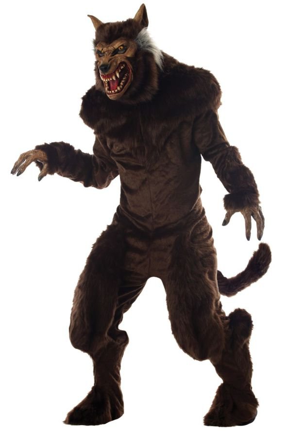 High Quality Mascot Costume DELUXE WEREWOLF  Unisex Costumes ADULT Halloween Costumes One Size