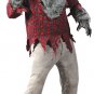 Deluxe High Quality GREY WEREWOLF Mask Chess Shirt ADULT Halloween Men Costumes