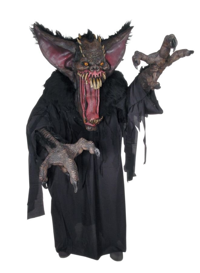 Authentic Rubie's Mascot Costume Creature Reaches Gruesome Bat Creature Costume