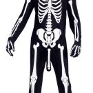 Unisex Costume skeleton  bones Jumpsuit Costume One Size