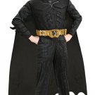 High Ouality Deluxe Superhero BATMAN kid Boy Costume Licensed Small