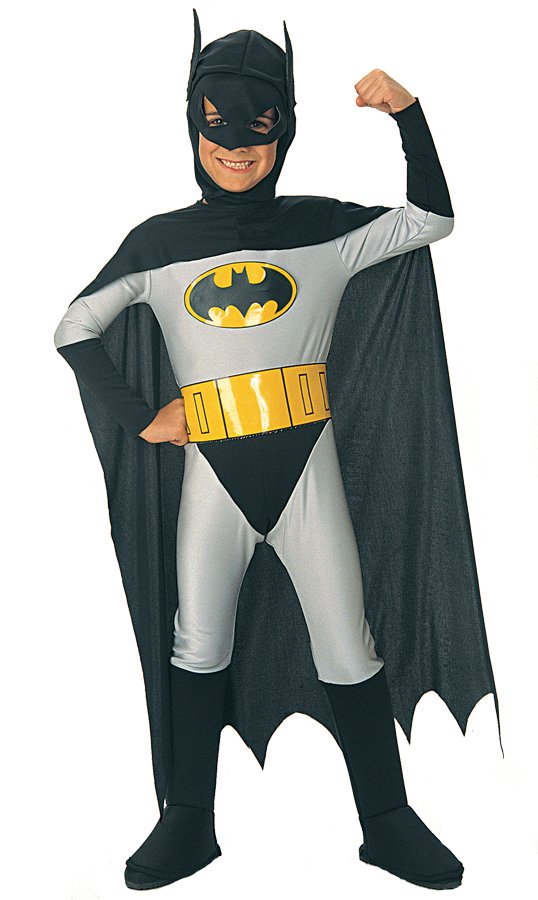 Superhero BATMAN child Boy Costume Small