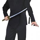 High Quality Samurai Hood Black NINJA Child  Kid Complete Costume Medium