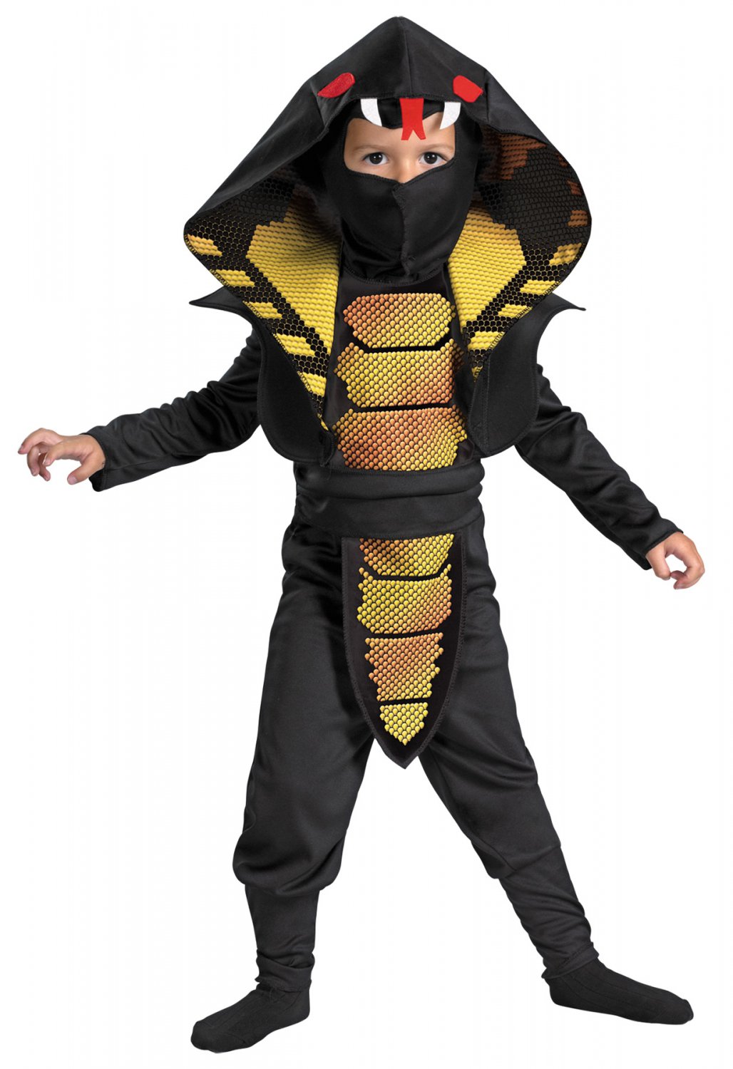 COBRA NINJA Complete Toddler Costume Halloween Costumes 3T-4T