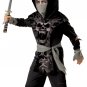 DARK ZOMBIE NINJA Suit  2B Child Halloween Costume Size 8