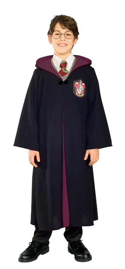 High Quality Deluxe HARRY POTTER Child Robe Halloween Costume Small